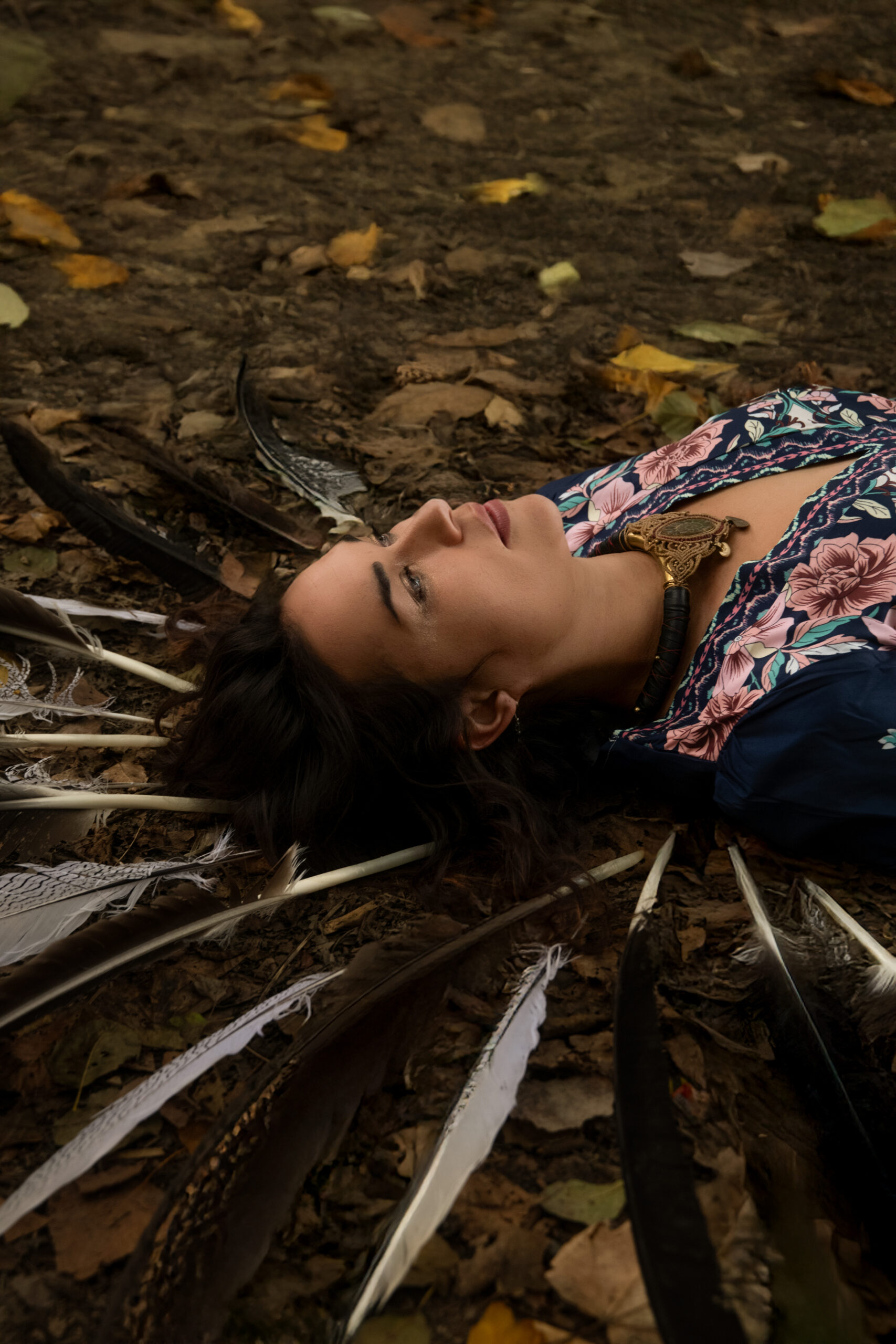 Portrait de côté Jade Patole